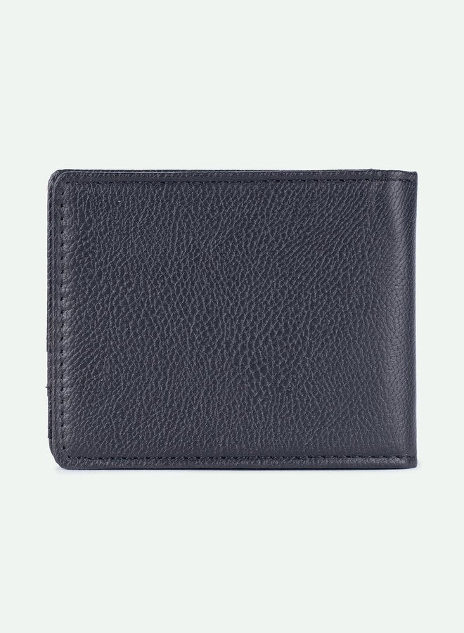 ZOUK Classic Sleek Men’s Wallet | Bifold | Slim Card Holder | Purse for Men with Coin Pocket | Stylish Men’s Wallet | Daily Use | Vegan Leather, Bristel - Image 5